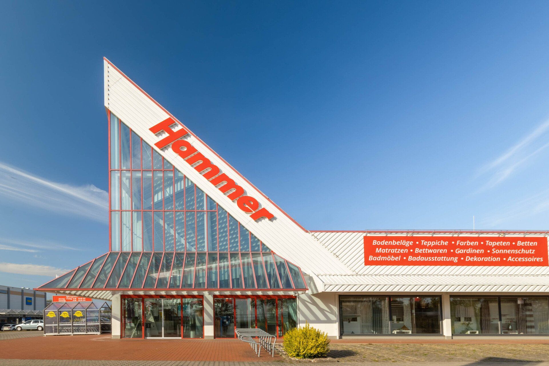 Standortfotografie TSF Erfurt - Hammer Fachmarkt