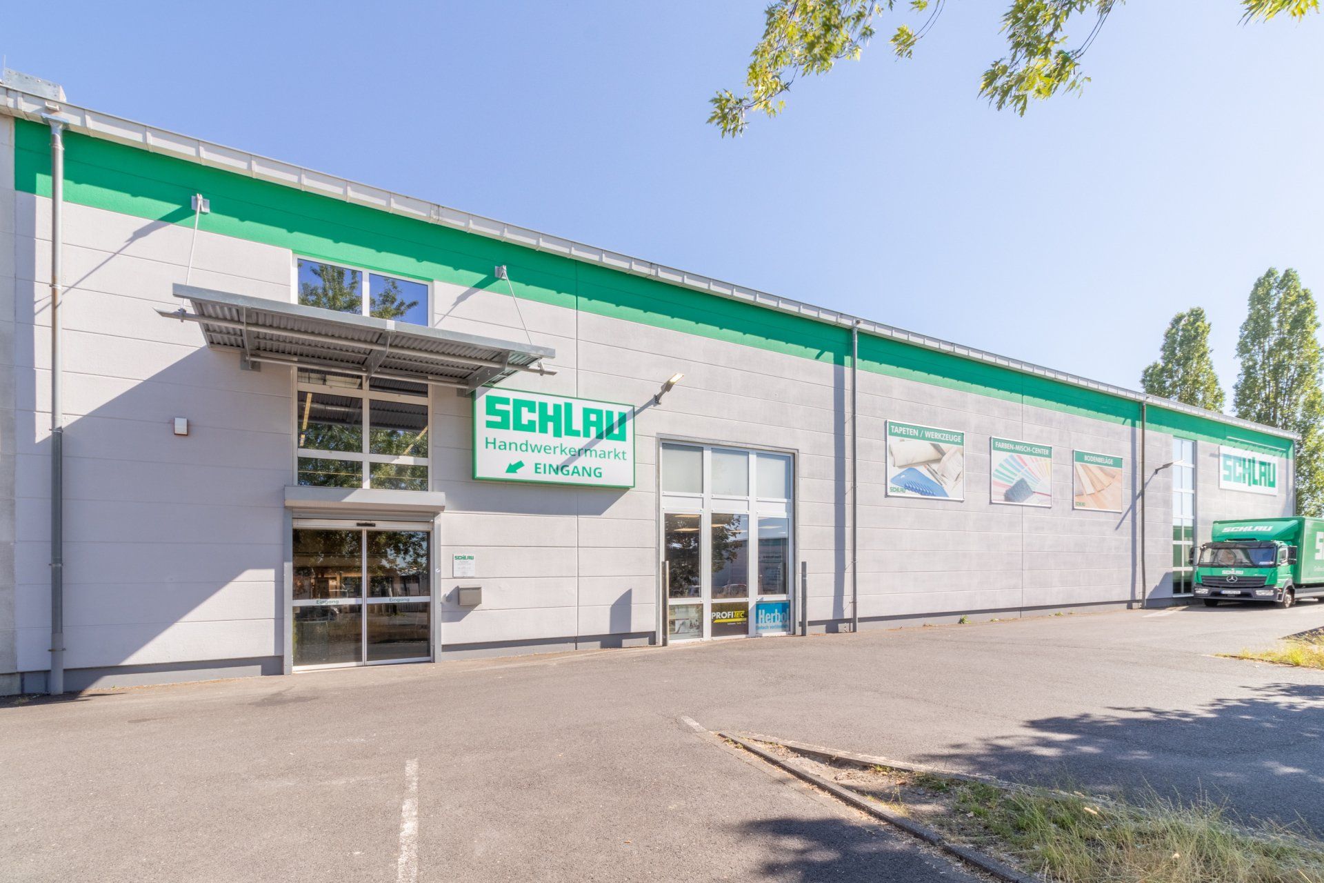 Standortfotografie TSF Erfurt - Schlau Handwerkermarkt