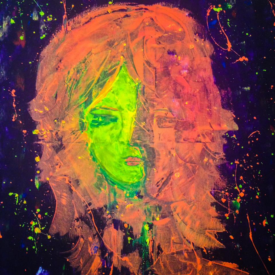 Portrait, face, Gesichter, Popart, Acryl, Großformat