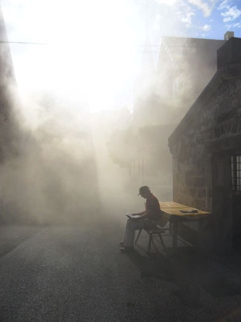 Backhaus Adlerstraße Ottmarsheim Württemberg Qualm einschüren warten