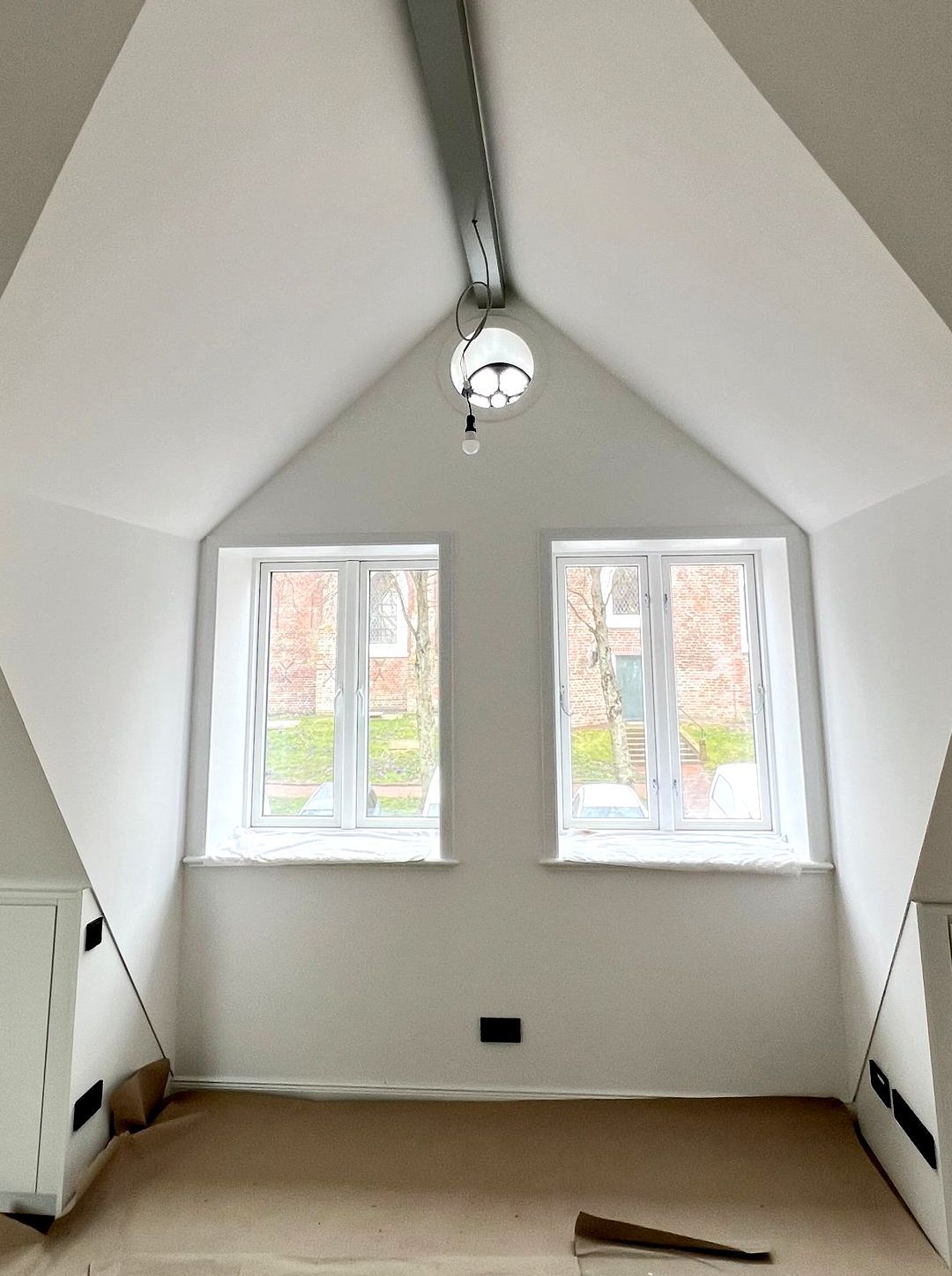 Umbau und Sanierung eines EFH - neuer Giebel