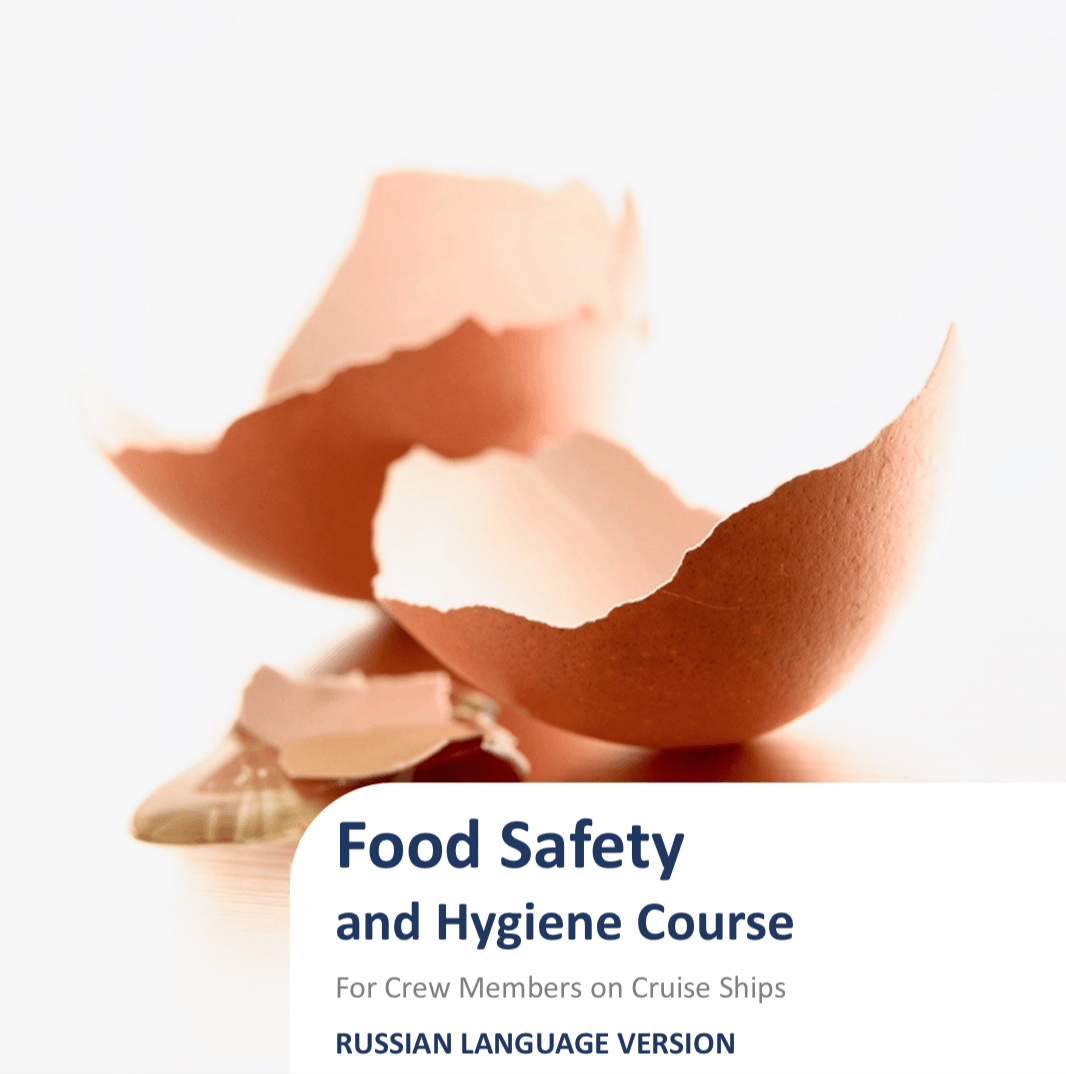 Hygiene Training for crew members on cruise ships in Russian language