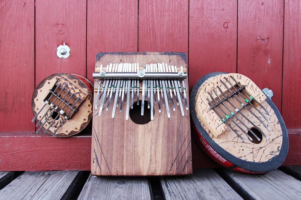 Originale Lamellophone aus Burkina Faso und Zentralafrika Conny Sommer Kalimba