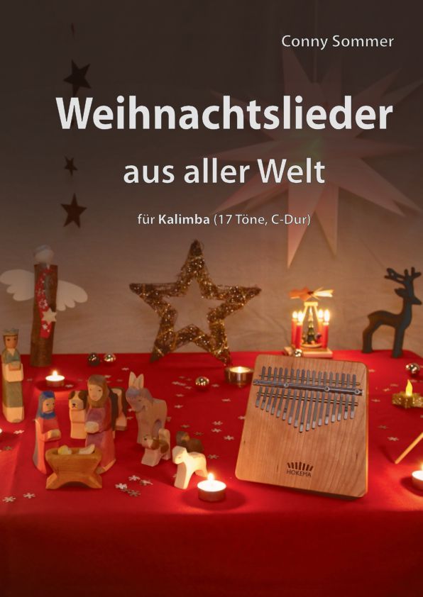 Weihnachtslieder aus aller Welt Notenbuch für Kalimba