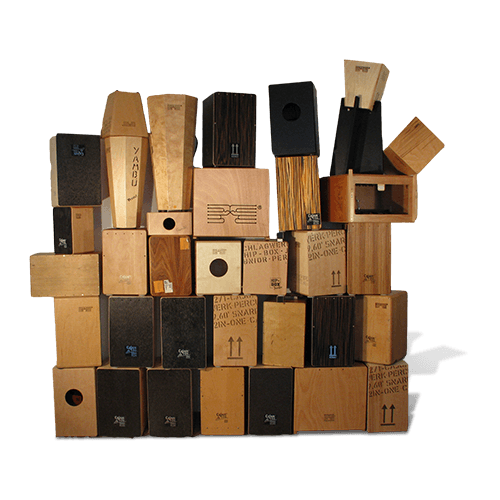 Cajon-Wand von Conny Sommer