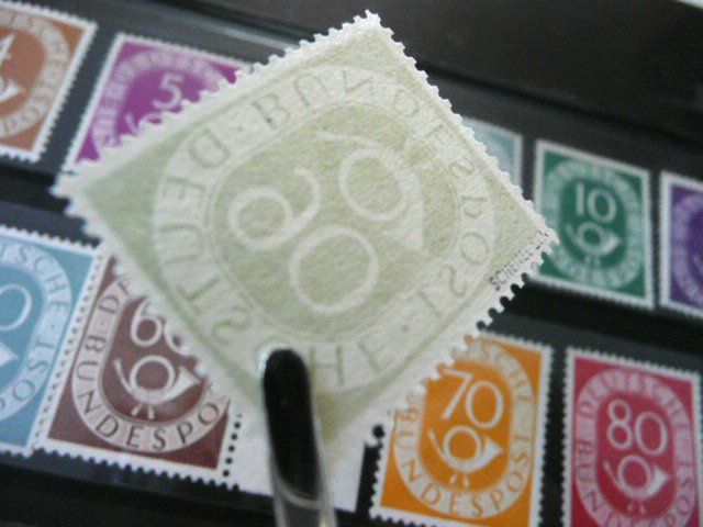 kostbare Briefmarken