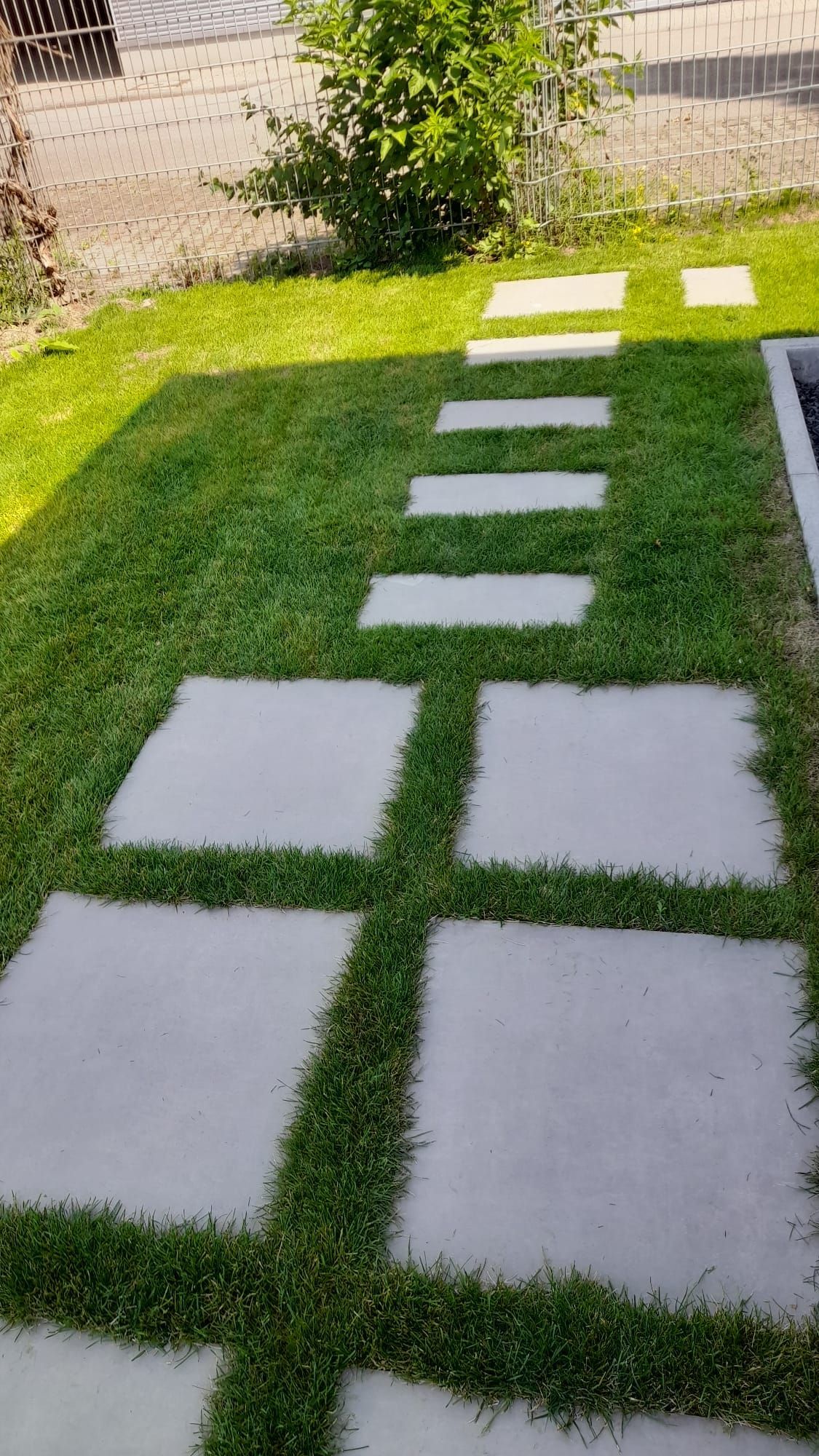 Gepflegter frisch gemähter Rasen. Unser Hausmeisterservice macht DAS.