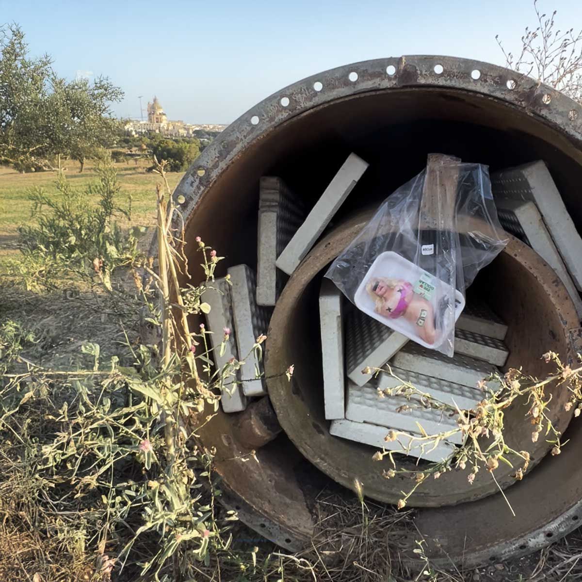 eve love sport self portrait auto portrait peinture artiste femme sculpture installation performance art contemporain artiste internationale slam musique larnaca solo show eve barquette exposition personnelle woman artist galerie Lara Vincy Paris France ballon de football americain american football eve paradise jakmousse pouce ok emoji emoticone perle plastique objet installation water tower art fest sofia bulgaria