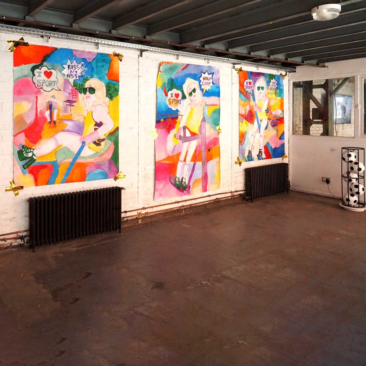 peintures, EVE ❤ SPORT, Jakmousse