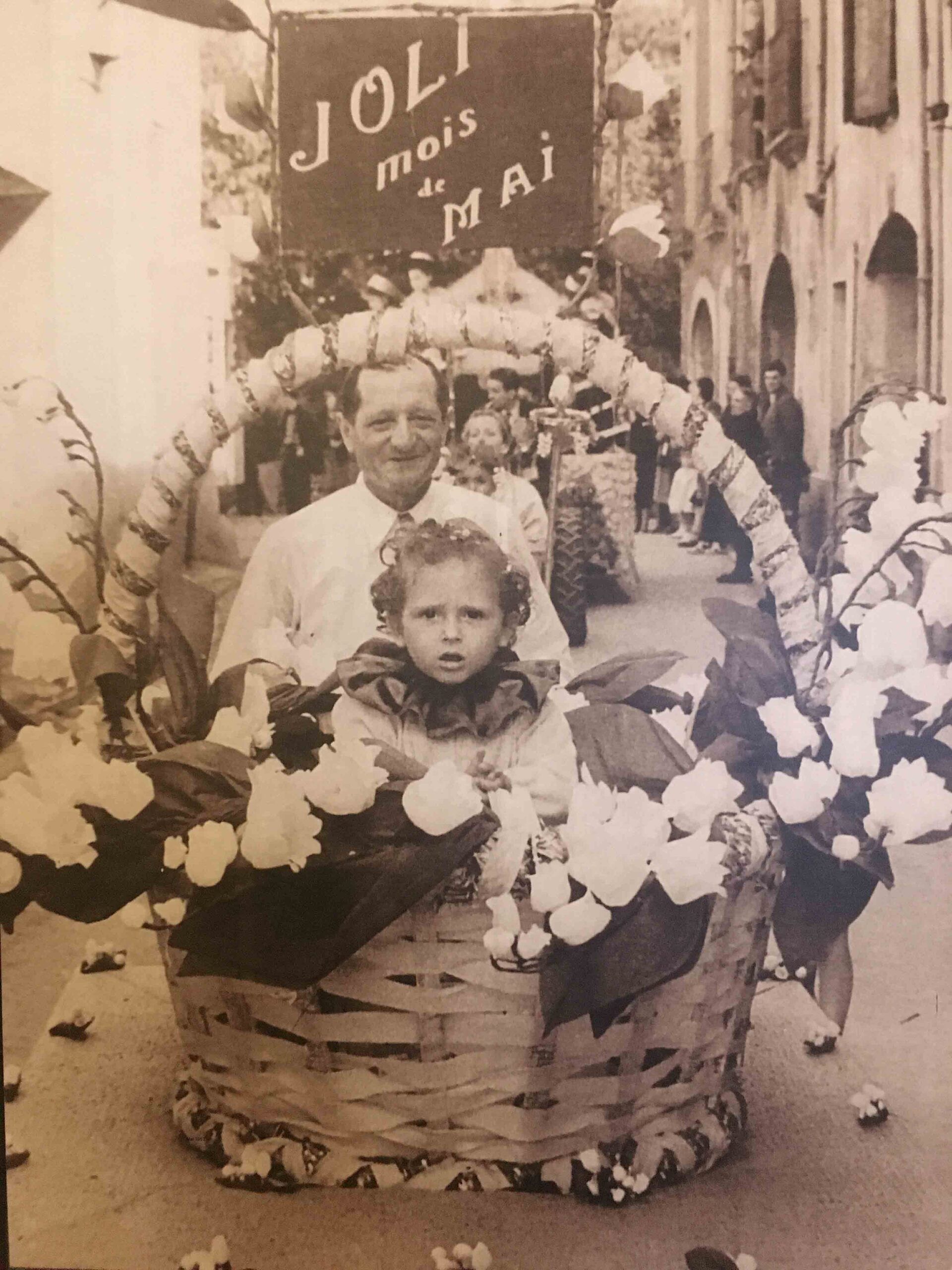 Mon grand-père et moi mai 1953