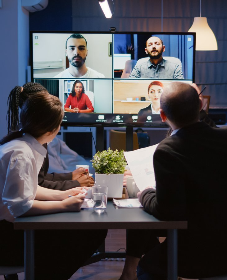 LINGROUP work is teamwork, live is best case, teams online works as well.