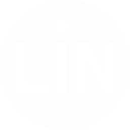 LIN Logo Disc White