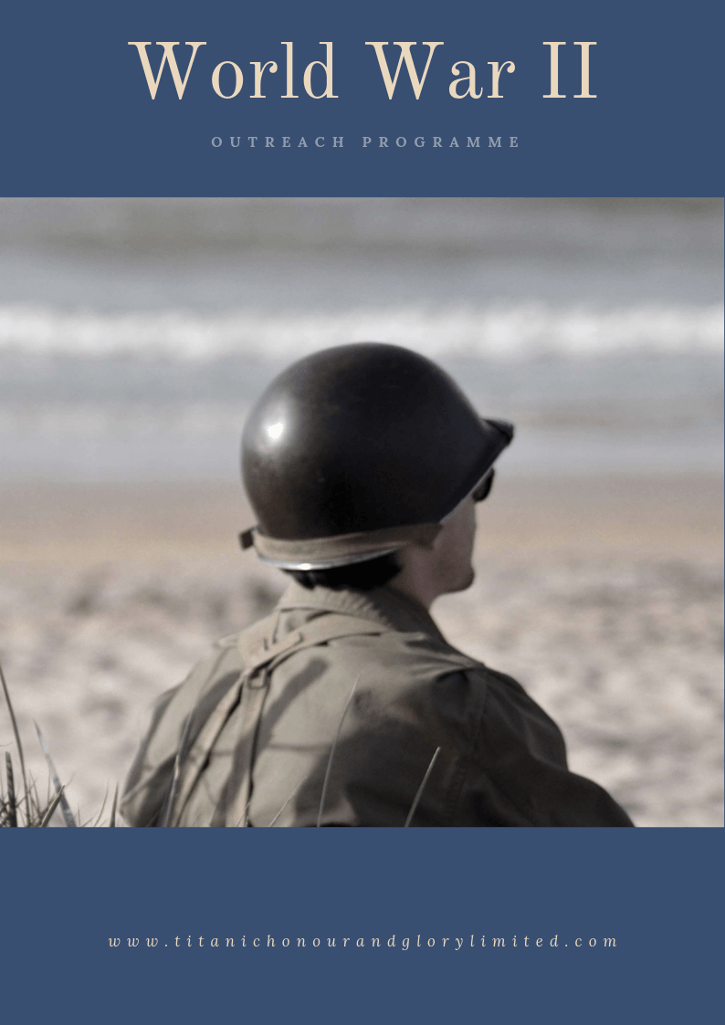 WW2 Outreach Programme Titanic school activities, ww2 outreach programme for schools, world war two education, school history, schools, primary school education, primary schools, ww2 history, ww2 learning, ww2 studying, teachers notes, teachers ww2 ideas, primary schools ww2, ww2 schools, ww2 school topic, teaching resources, ww2 education, primary school ww2, ww2 learning, ww2 activities