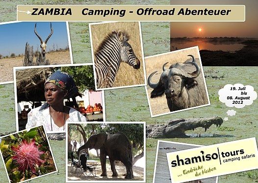 Sambia Camping 2012