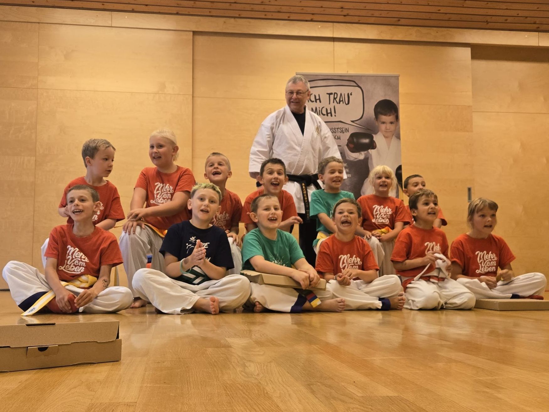 Du findest uns im Sportsaal der Lebenshilfe Tirol. Prüfung Junior Tiger Juli 2026