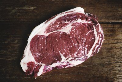 Une côte de bœuf Image illustrant L'alimentation du paraplégique