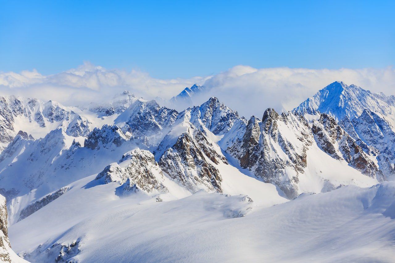 Image d'une chaîne de montagne
