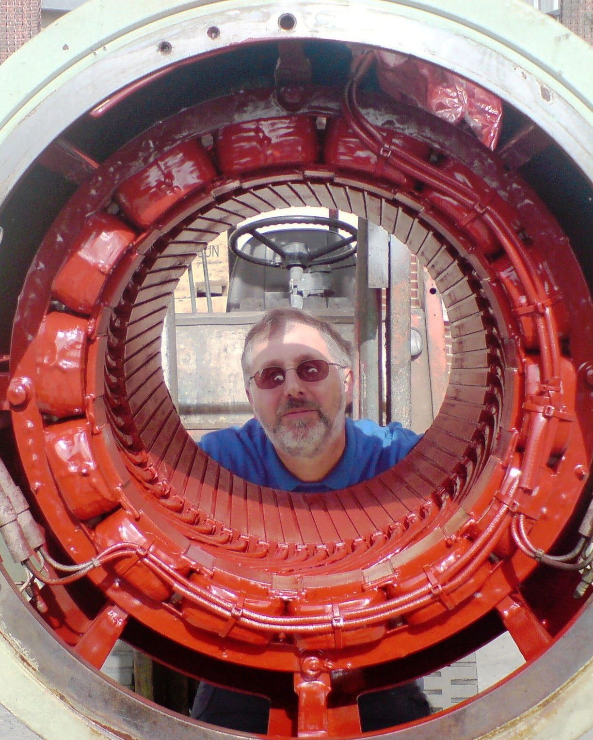 Large Electric Motor Winding