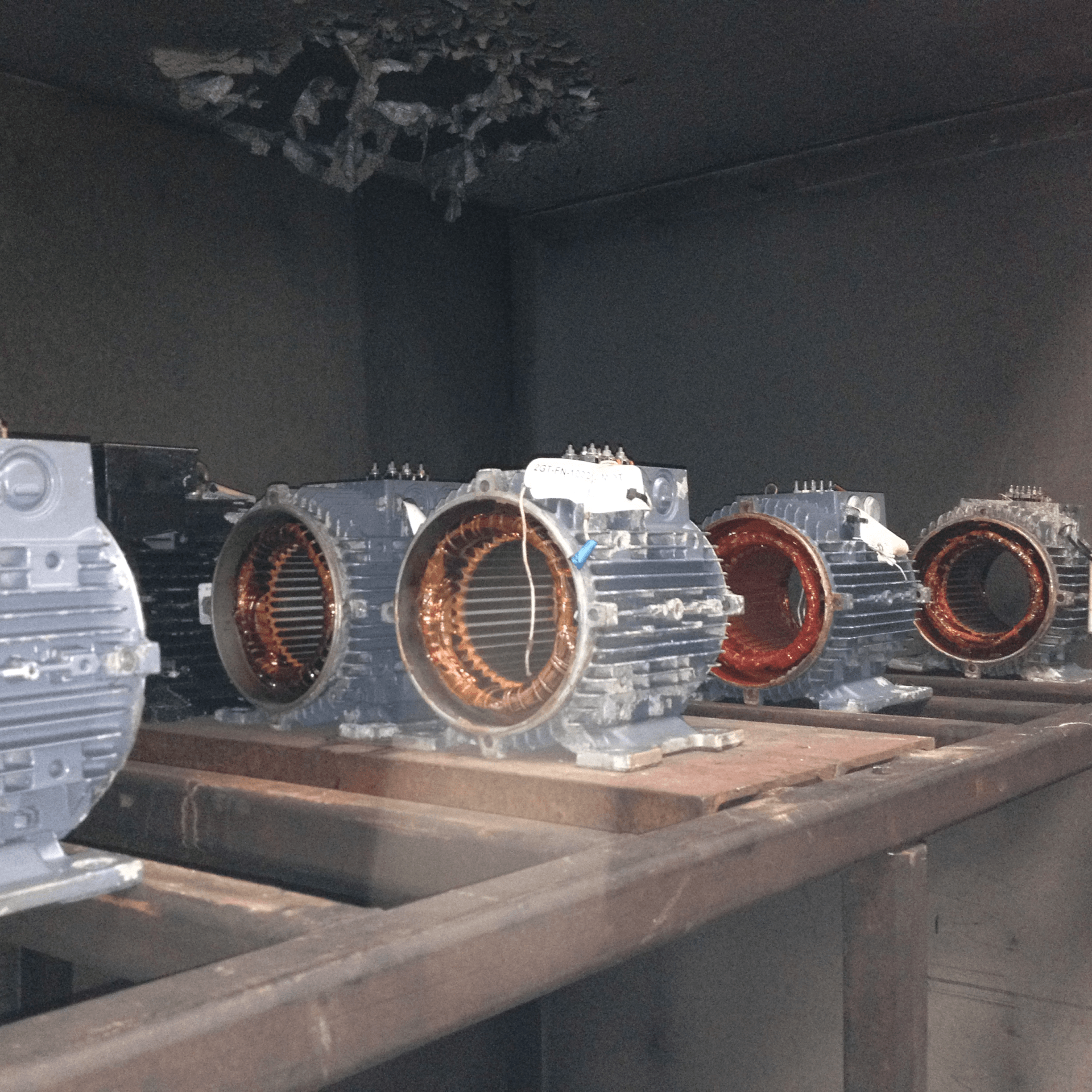 Bake and Varnish Motor Windings