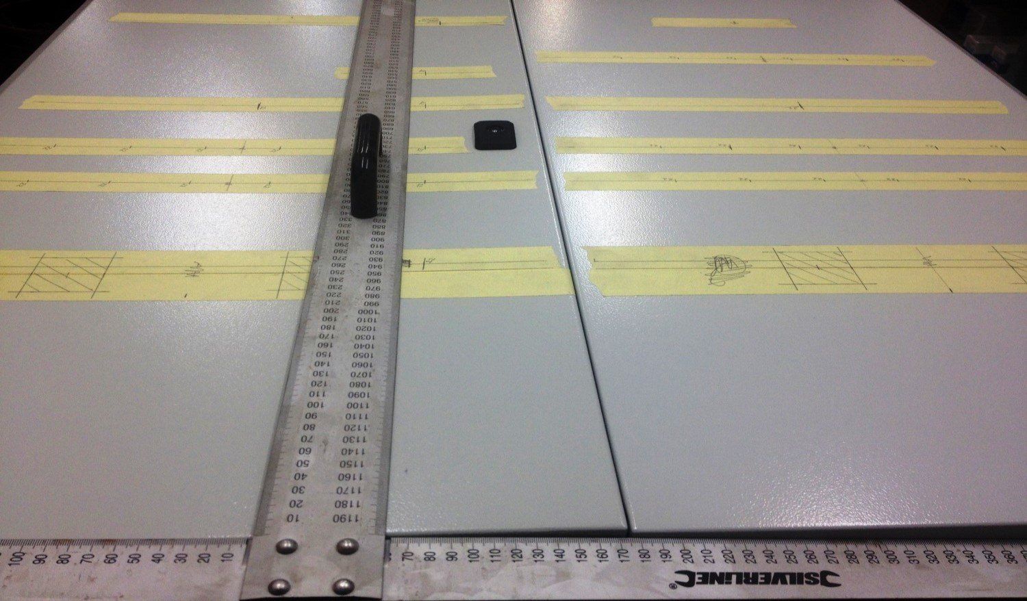 Laying out control panel