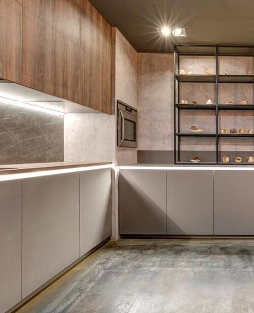 amoblamiento de cocina a medida en pvc