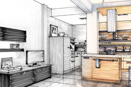 amueblar la cocina