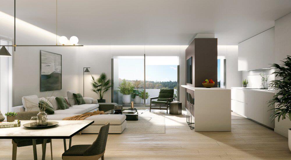 salon-con-la-cocina-abierta