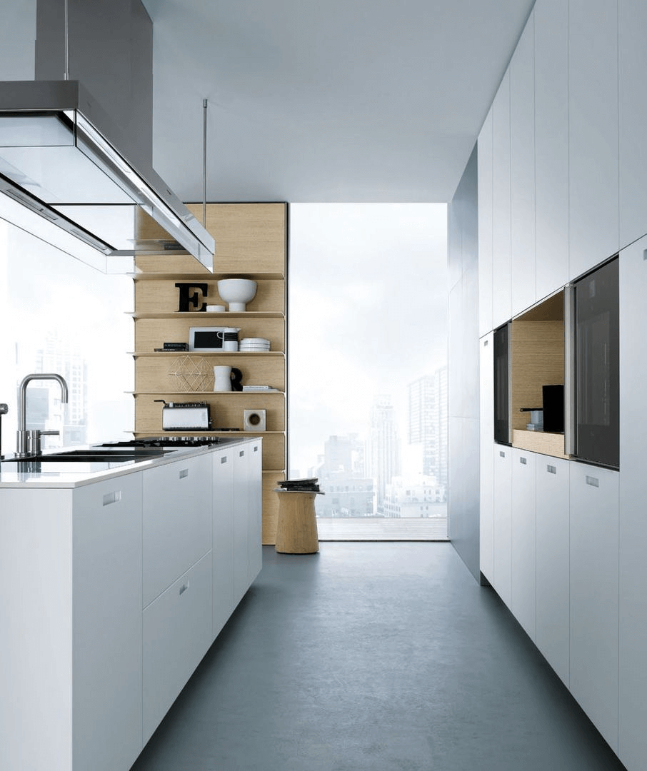 cocina blanca en madrid