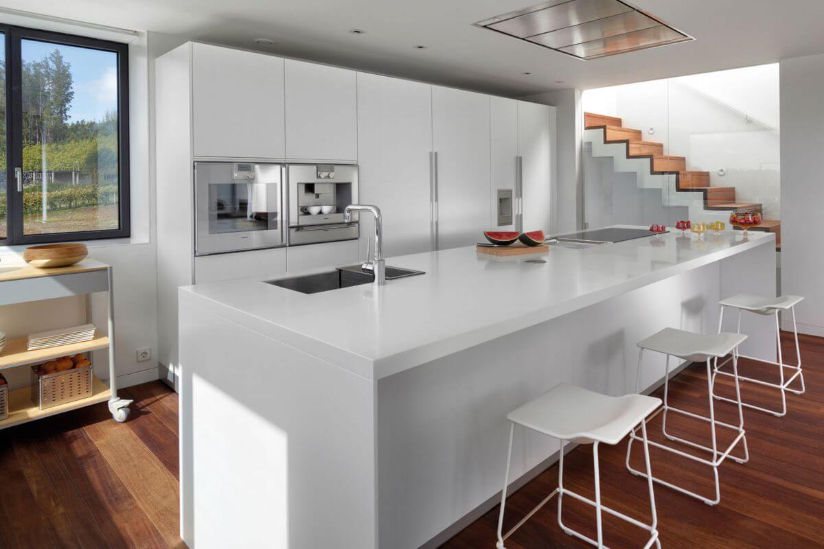 cocinas con isla para comer