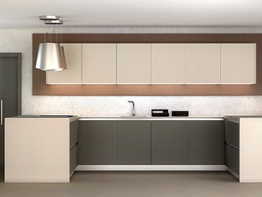 cocina lacada crema madrid