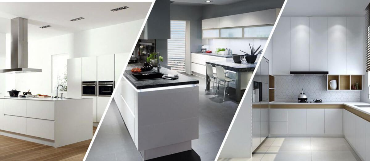 cocina moderna blanca en madrid