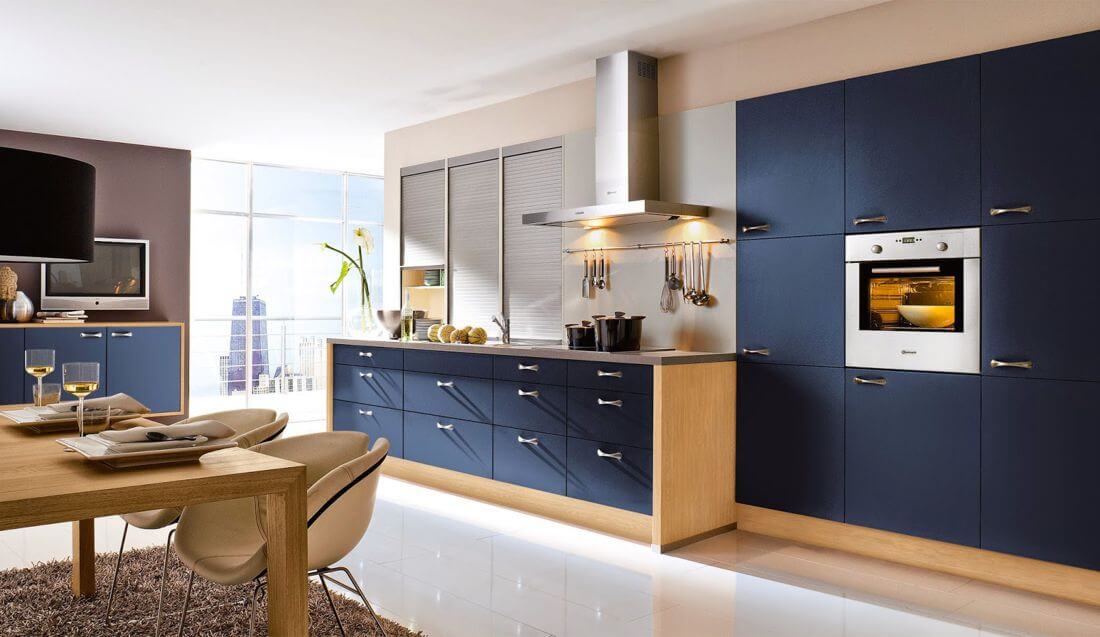 cocinas azules