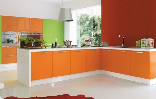 combinaciones de colores de cocinas