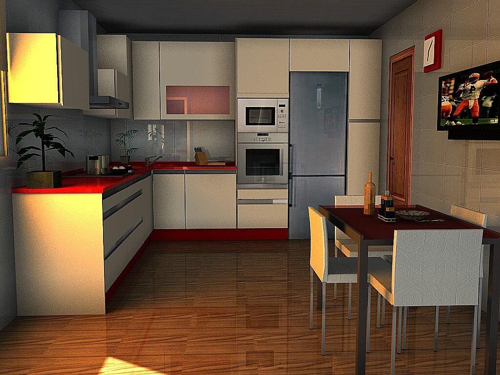 diseño de cocina en 3d madrid