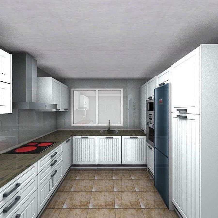 diseño de cocina en 3d madrid