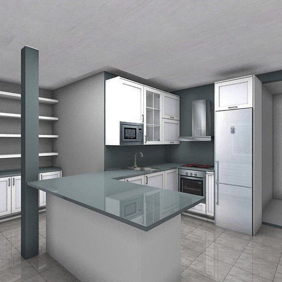 diseño de cocina en 3d madrid