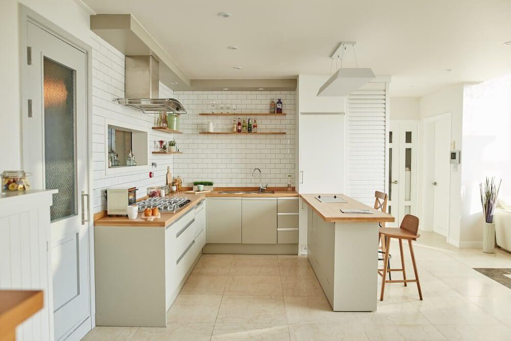 distintas distribuciones de cocinas