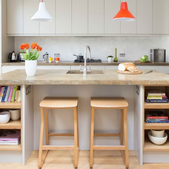 fotos de cocinas pequeñas con barra 03