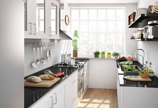 imagenes de cocinas pequeñas en madrid