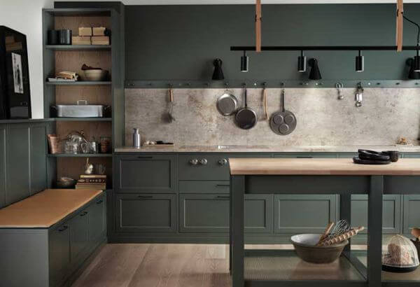 imagenes de cocinas rusticas modernas