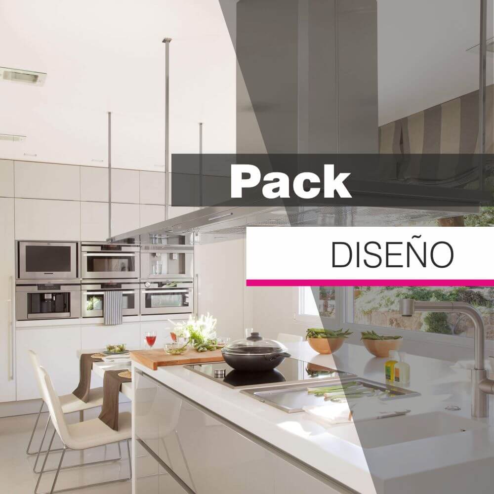 pack diseño de cocina