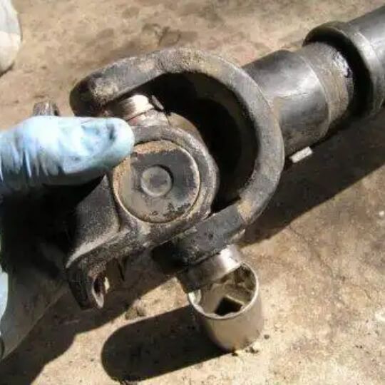 Damaged and broken prop shaft joints