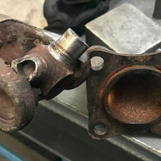 Damaged and broken prop shaft joints