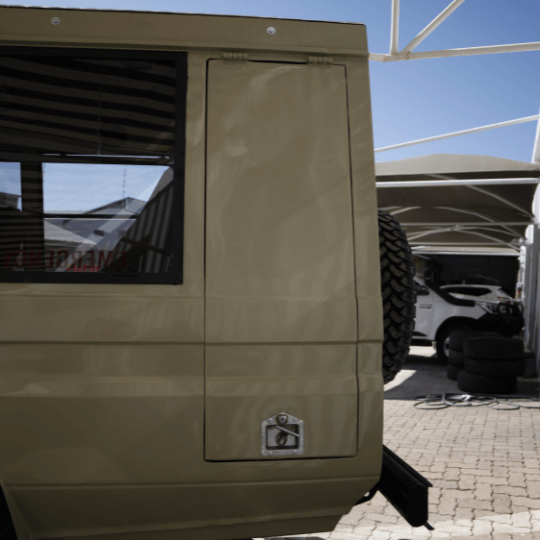 After: fully restored Land Cruiser, detail shots, first test drive