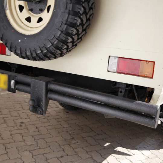 After: fully restored Land Cruiser, detail shots, first test drive