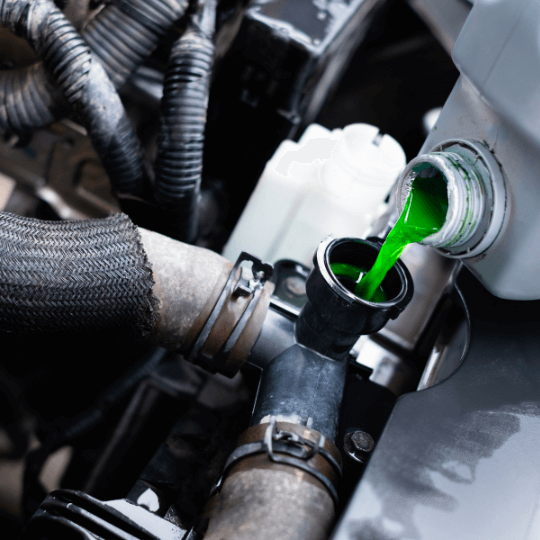 Top up coolant