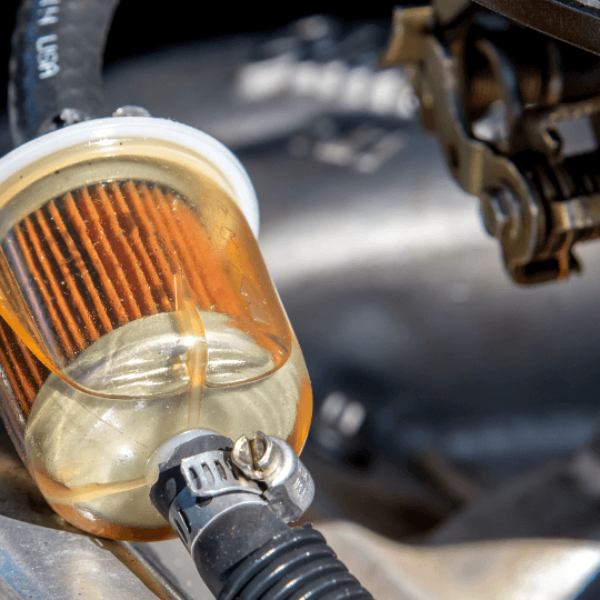 Change petrol filter