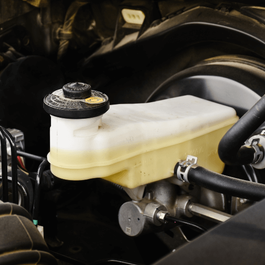 Control brake fluid