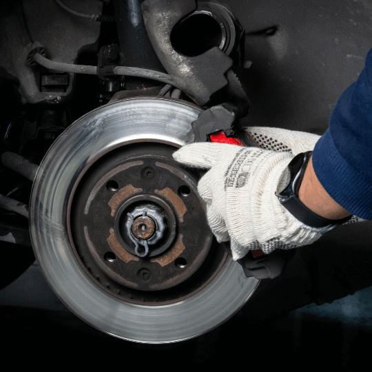 Change brake pads