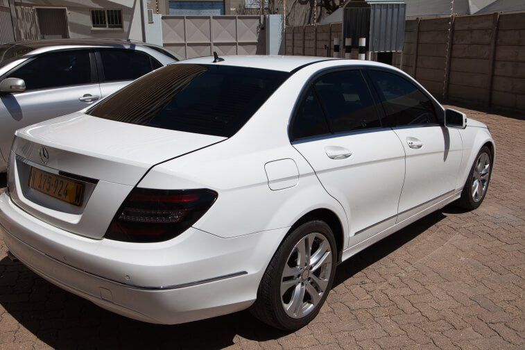 Accident Mercedes Benz after repair